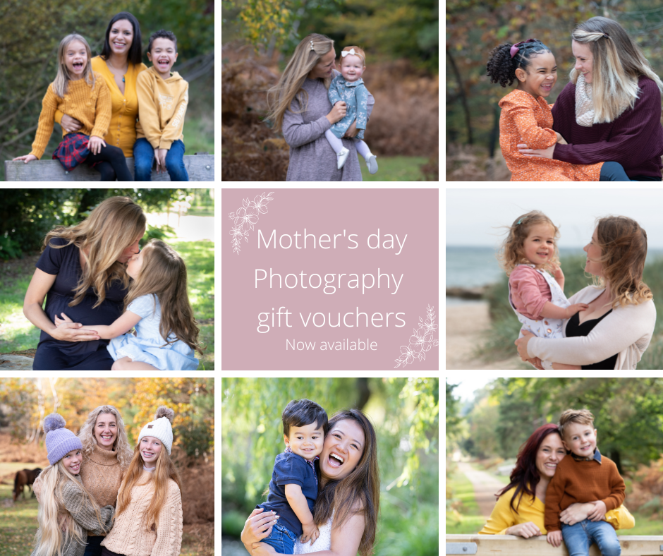 mothers day gift ideas - a family photo shoot
