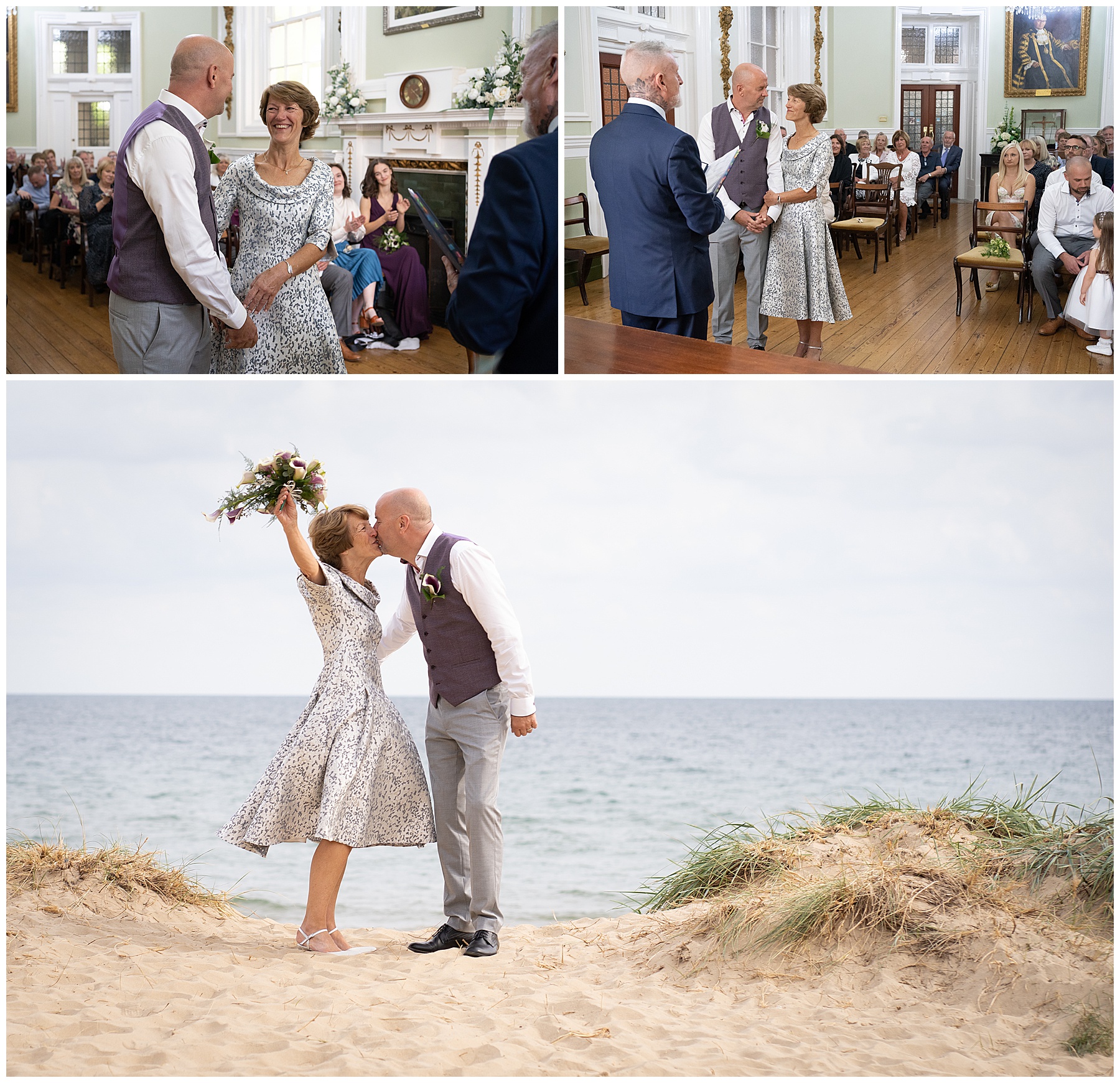 Bournemouth registry office wedding then sandbanks beach